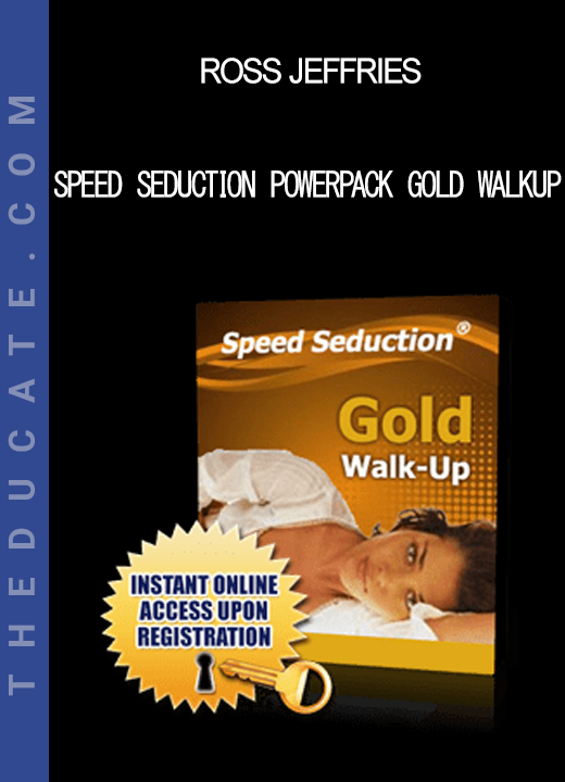 Ross Jeffries - Speed Seduction POWERPACK Gold Walkup