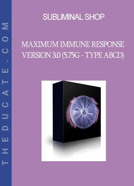 Subliminal Shop - Maximum Immune Response Version 3.0 (5.75G - Type ABCD)