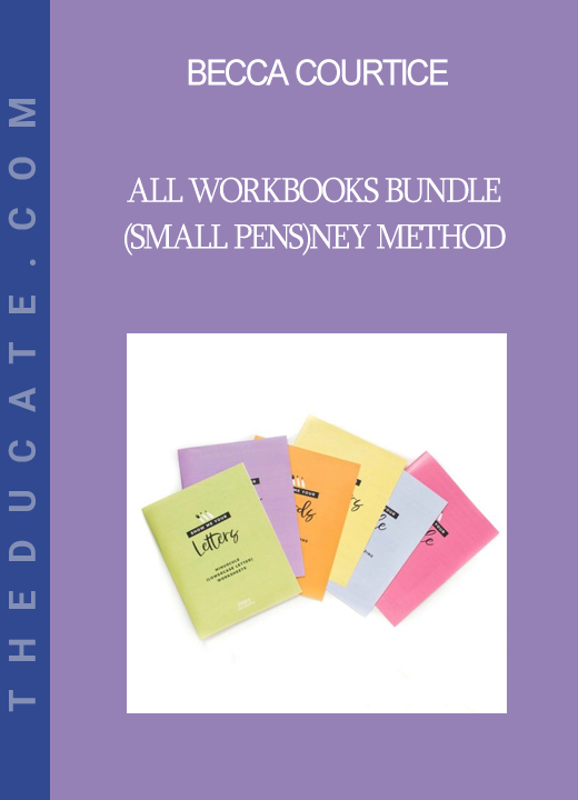 Becca Courtice - All Workbooks Bundle (Small Pens)