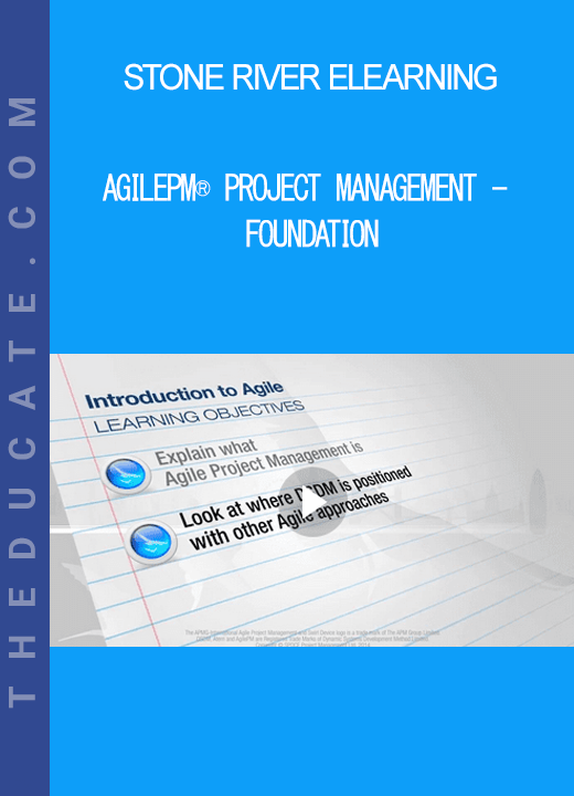 Stone River Elearning - AgilePM® Project Management - Foundation