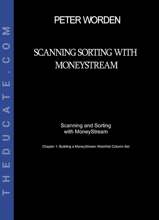 Peter Worden - Scanning Sorting with MoneyStream