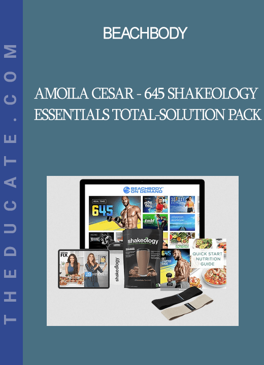 Beachbody - Amoila Cesar - 645 Shakeology Essentials Total-Solution Pack