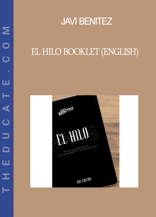 Javi Benitez - El Hilo Booklet (English)